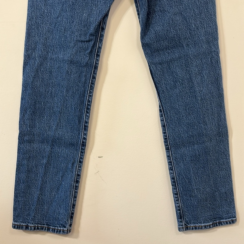 Levi’s 501 Original Fit Jeans Dark Wash Denim Jeans Size 27 - Picture 9 of 12